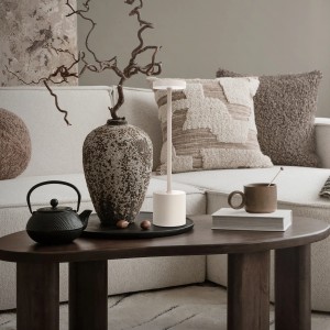 ML-Design LED Tischlampe Kabellos Touch Creme Ø8x34,5 cm Dimmbar