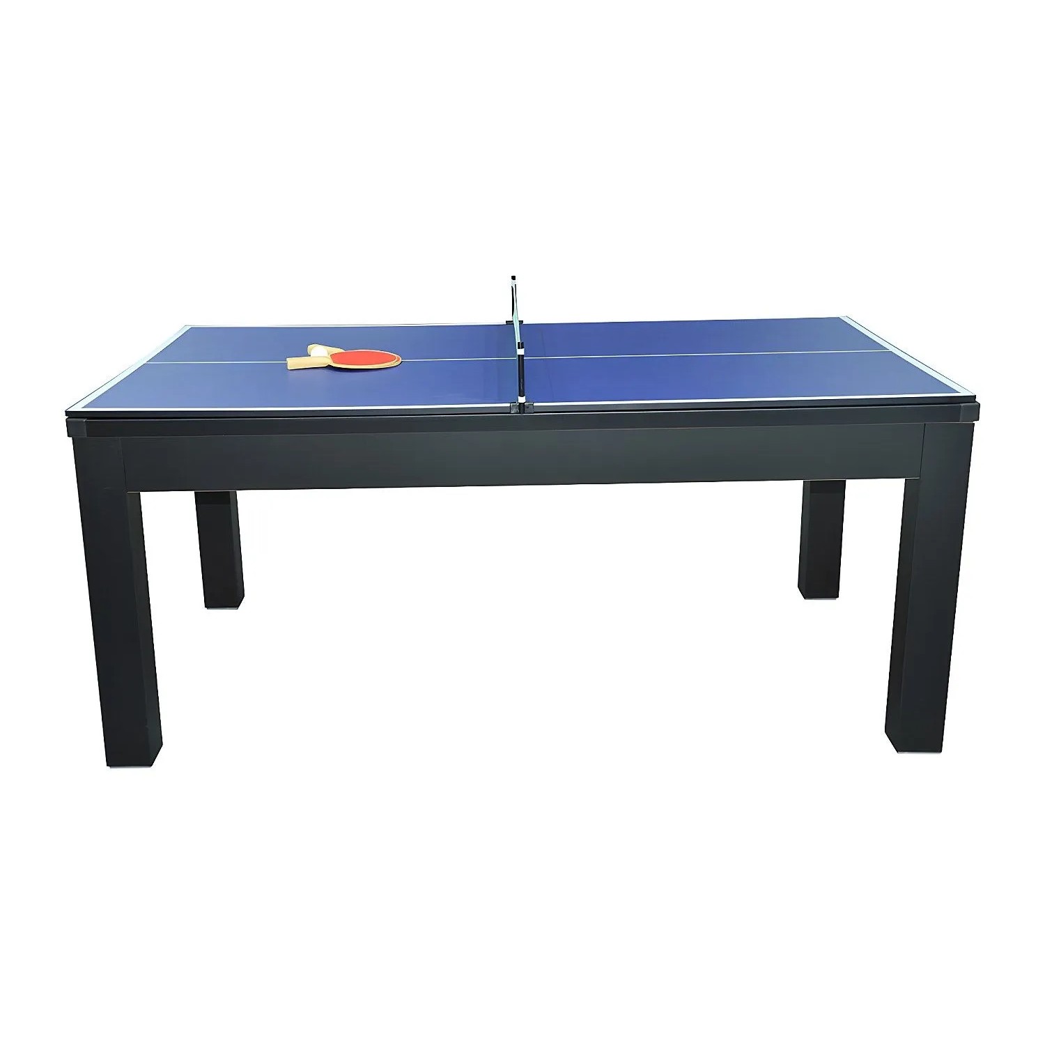 Vente-unique Billardtisch Sousa Schwarz  Blau 182.8 cm