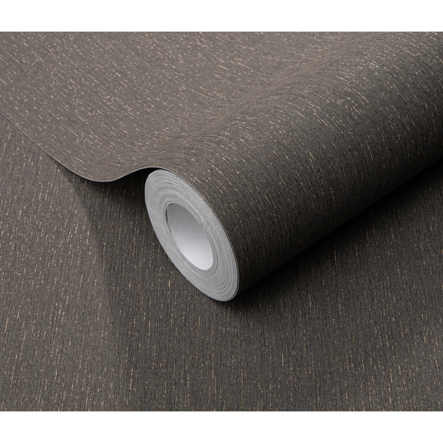 Rolle Erismann Vliestapete Spotlight InStyle dunkelgrau mit feiner Struktur und Glanz.