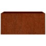 vidaXL Pflanzkübel 62x40x39 cm Cortenstahl 821557_5