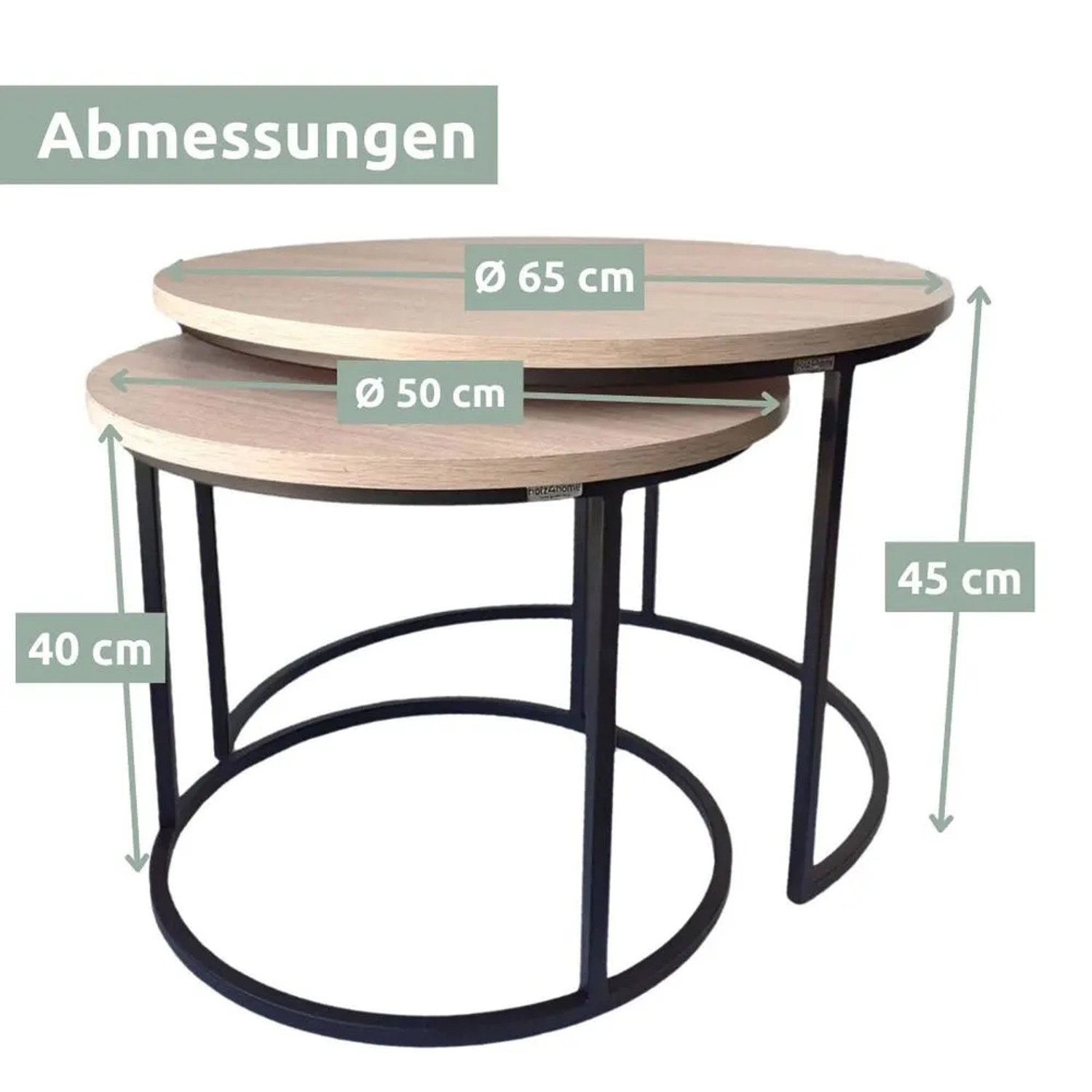 Couchtisch,Beistelltisch,Kaffeetisch,Sofatisch Grau Sonoma 60x50x40 Cm Holzwerkstoff 44058 77462152