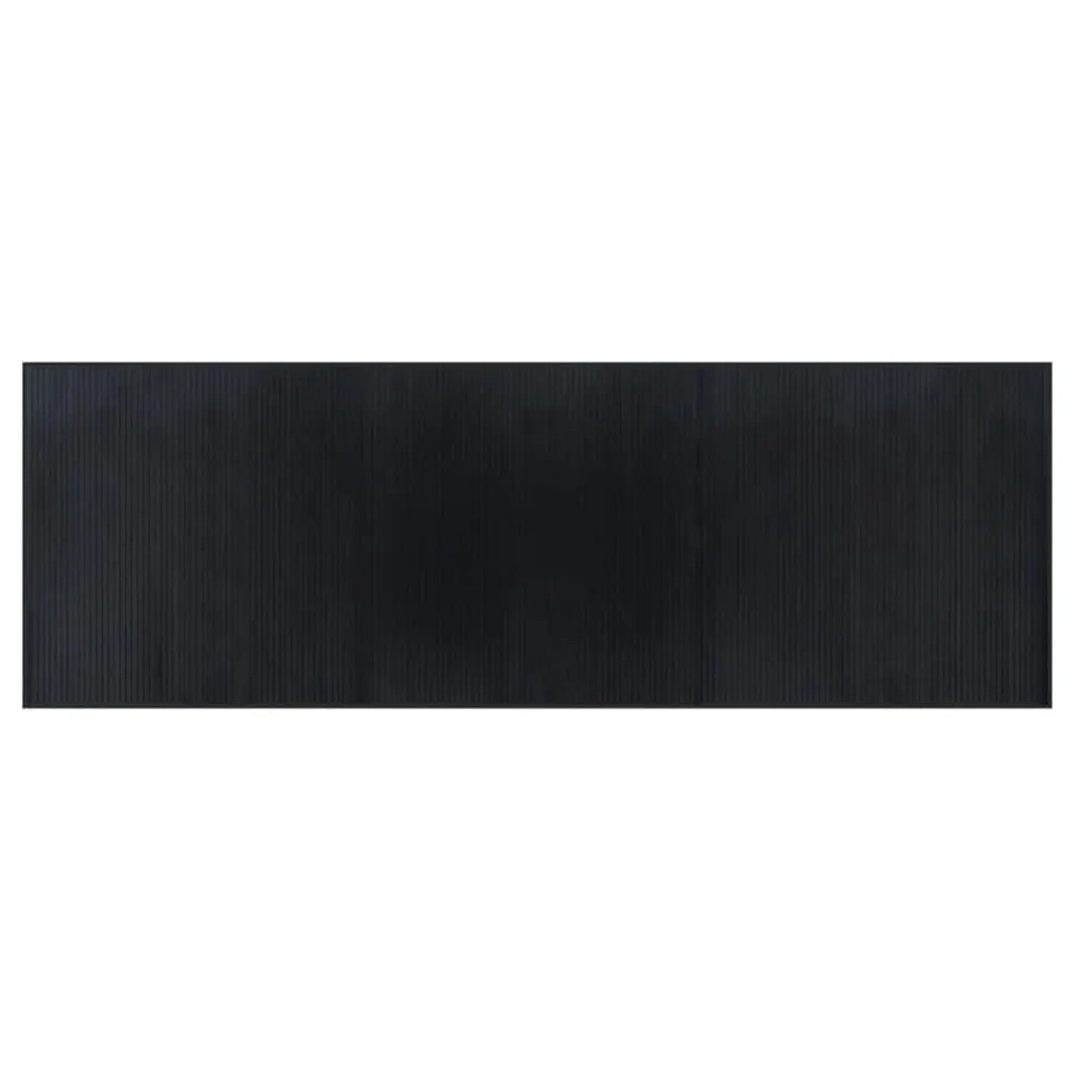 vidaXL Teppich Rechteckig Schwarz 100x300 cm Bambus 376948 günstig online kaufen