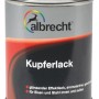Dose Albrecht Kupferlack, glänzender Metallschutzlack für Eisen und Stahl, 125ml.