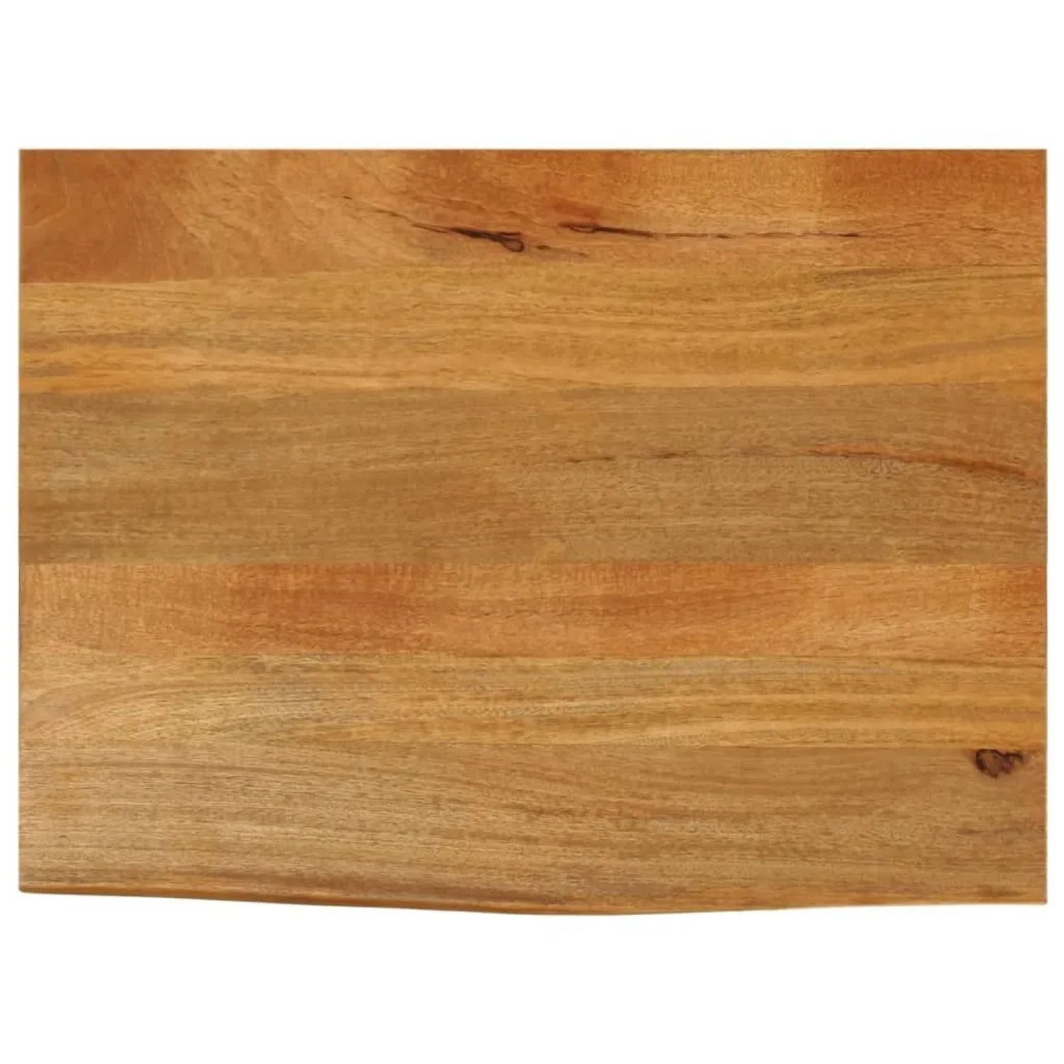 vidaXL Tischplatte mit Baumkante 70x60x2,5 cm Massivholz Mango 370547