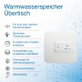Regent Kleinspeicher REG 15 O, 15 Liter Warmwasserspeicher für die Übertischmontage.