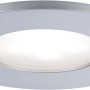 Paulmann LED Einbaustrahler Calla, 3x6W, Chrom matt, schwenkbar, 4000K, IP65.