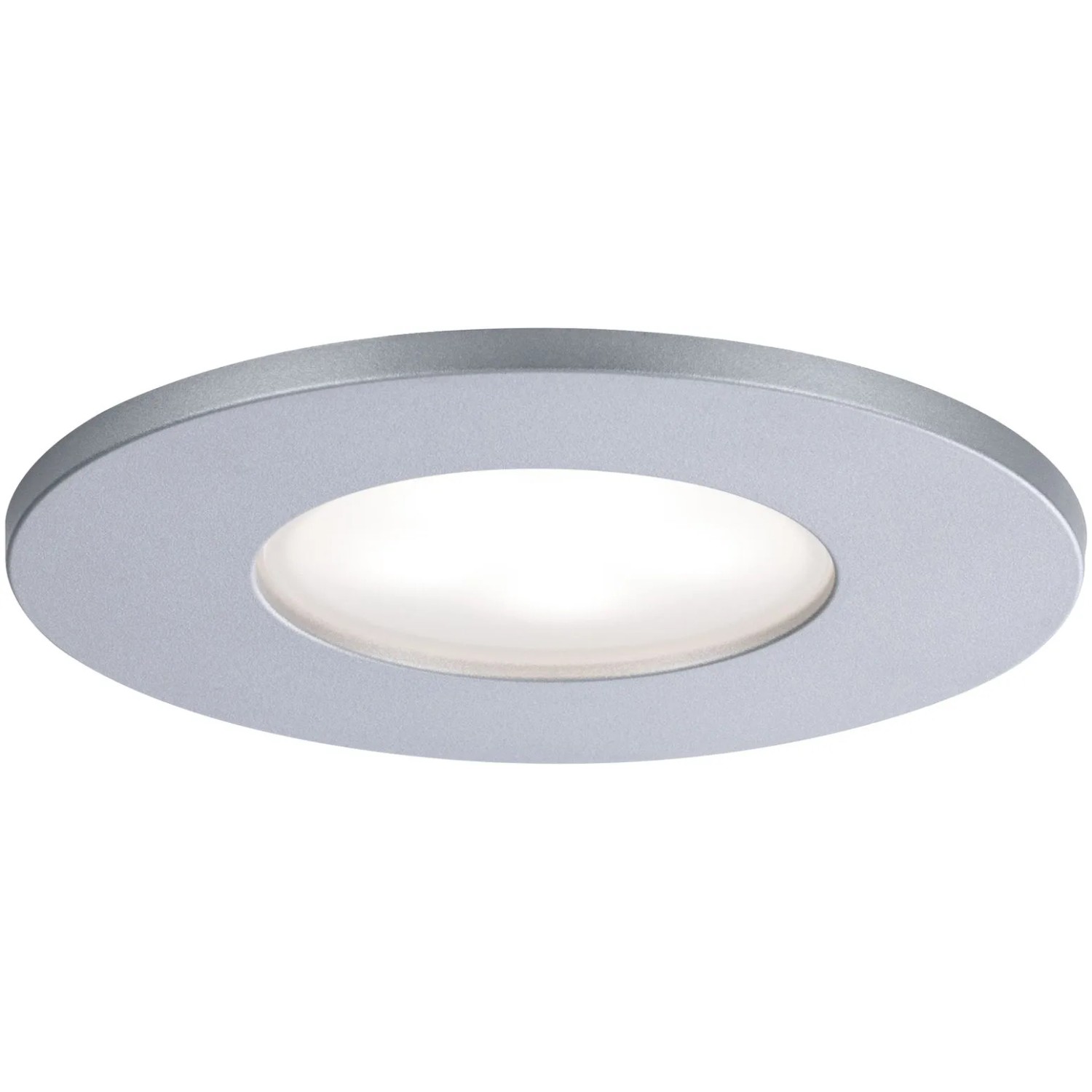 Paulmann LED Einbaustrahler Calla, 3x6W, Chrom matt, schwenkbar, 4000K, IP65.