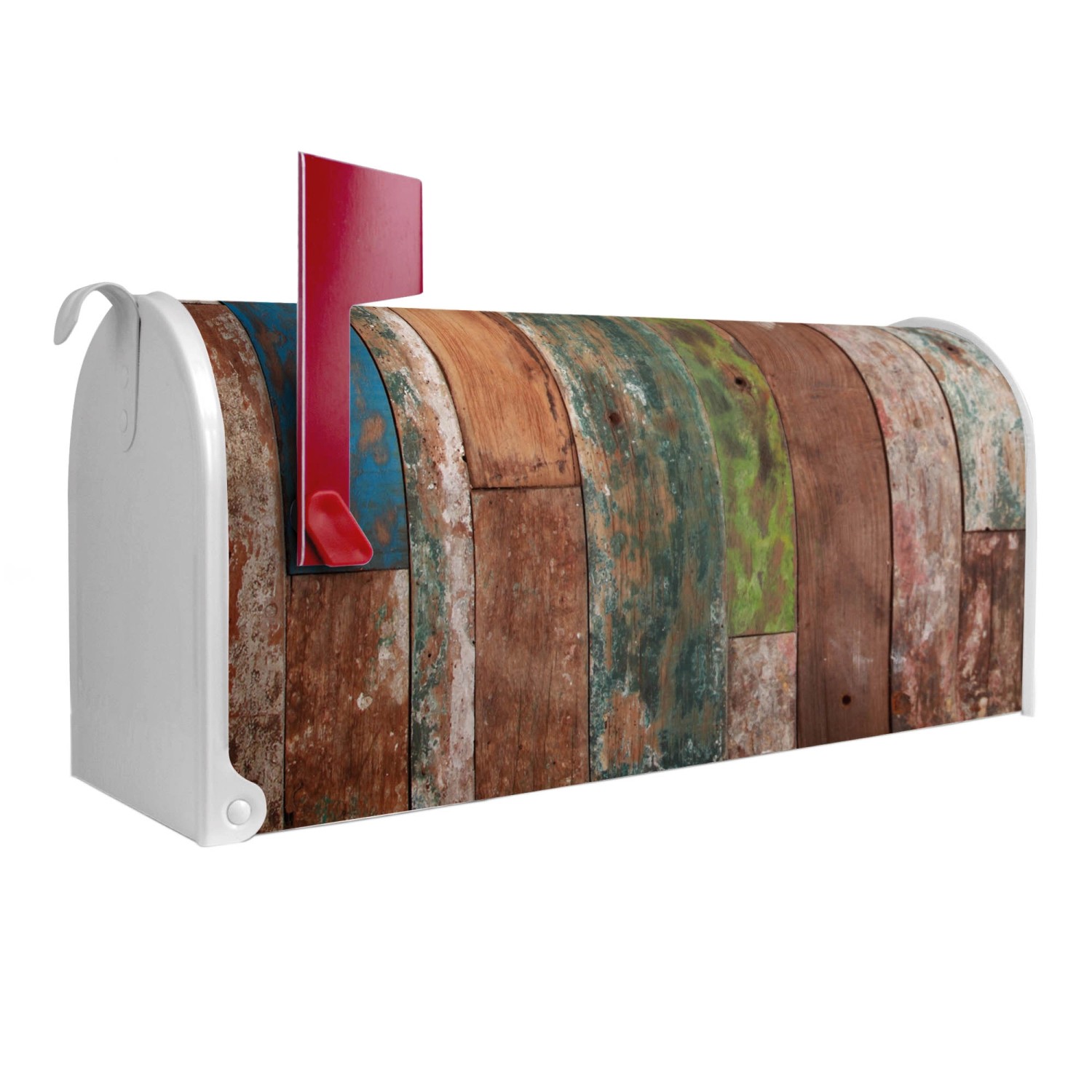 Banjado Amerikanischer Briefkasten Weiß 48x22x16cm US Mailbox Letterbox Pos günstig online kaufen