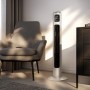Brandson Turmventilator, 96cm, mit Fernbedienung und LED-Display im Wohnraum.