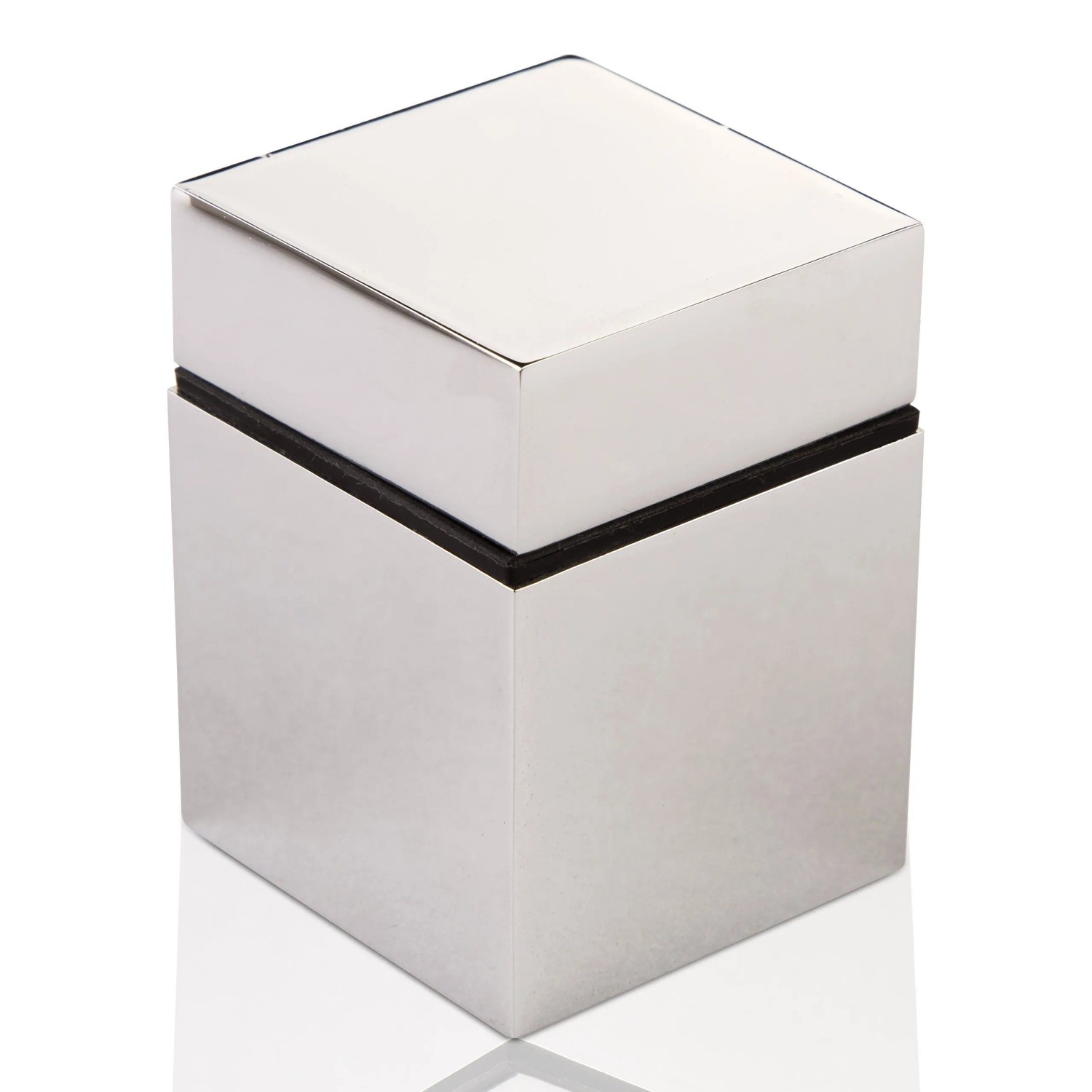 SOTECH Glasbodenträger CUBE 40 x 40 mm Chrom Poliert