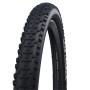 Schwarzer Schwalbe Smart Sam Fahrradreifen mit grobem Profil für Straße und Gelände, Größe 26x2.10.