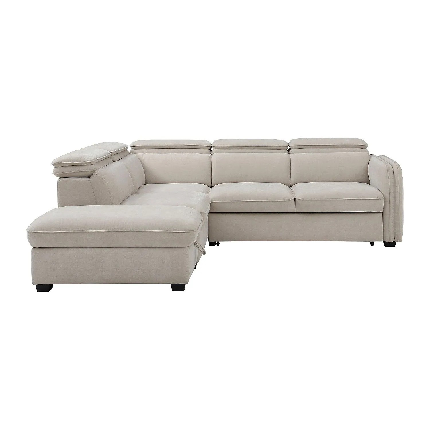 Vente-unique Schlafsofa Balotia Beige 255 cm