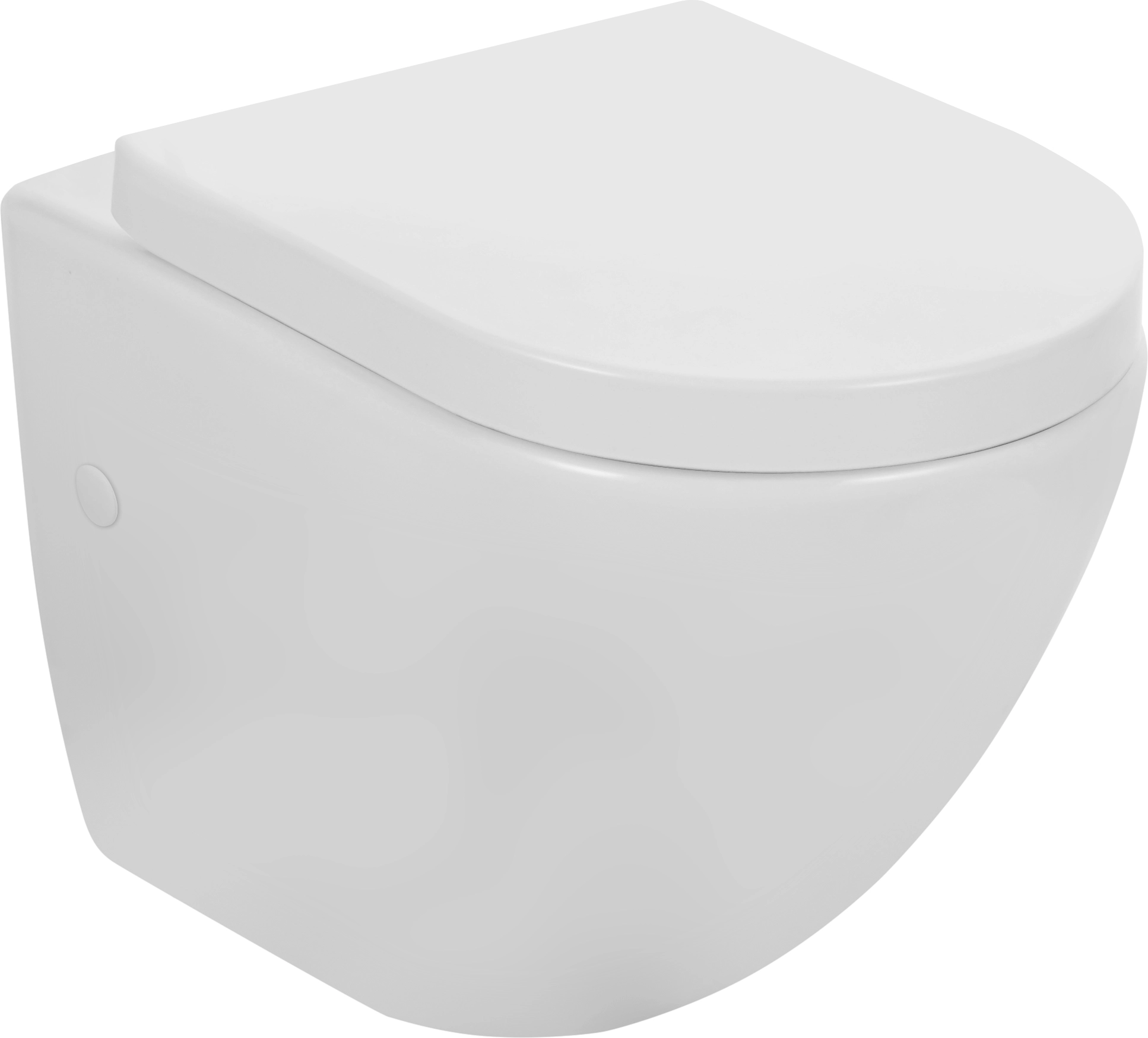 Verosan Tiefspül Wand-WC bei inkl. Cozy erhöht Sitz Weiß Spülrandlos OBI kaufen