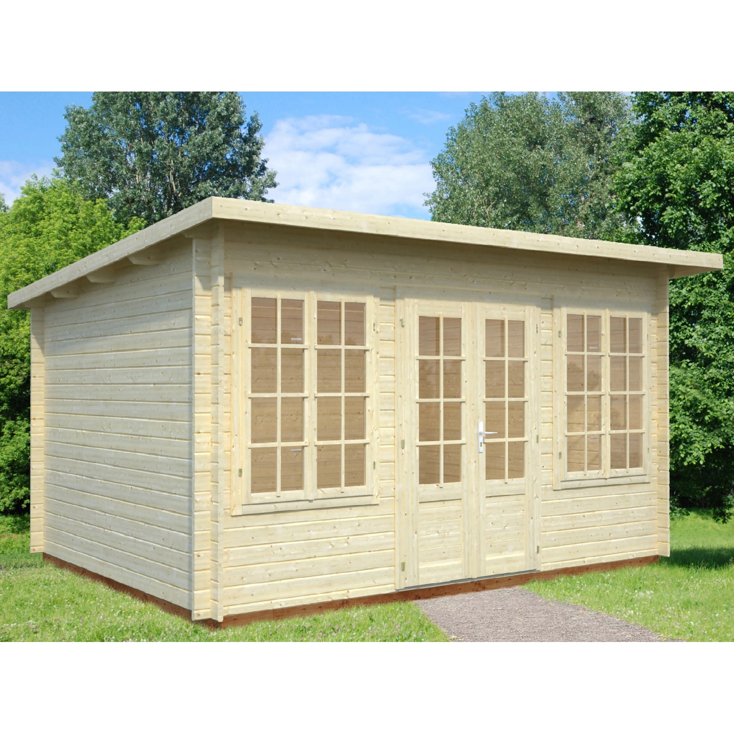 Palmako Gartenhaus "Lisa", (Set), 11,5 m², mit Fußboden im Gartenhaus günstig online kaufen