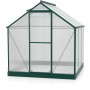 Vitavia Gewächshaus Triton 3800 Smaragd mit Fundament, 3,8 m² Fläche.