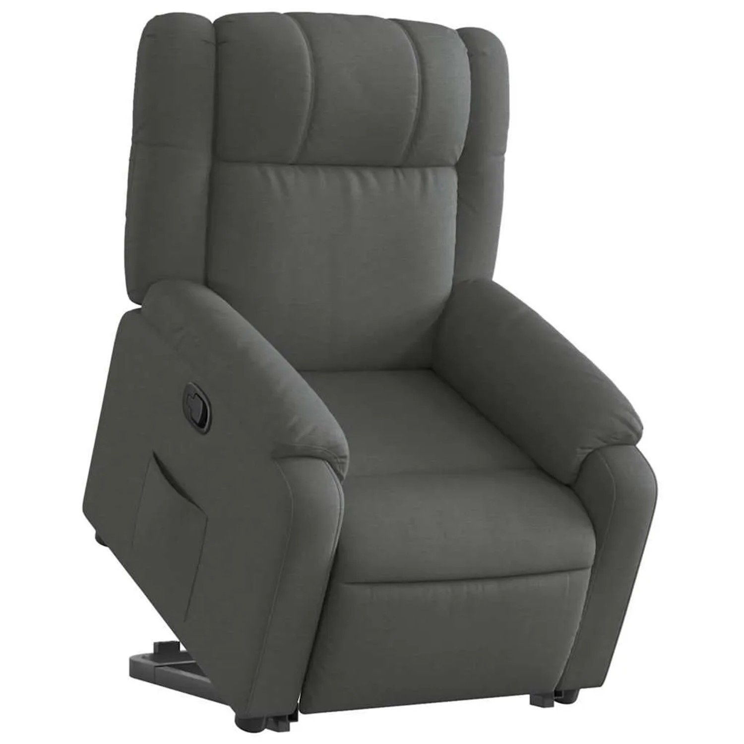 vidaXL Relaxsessel mit Aufstehhilfe Dunkelgrau Stoff 3205203 günstig online kaufen