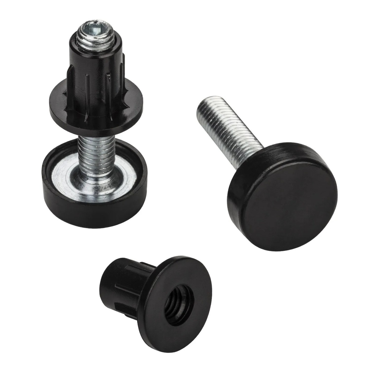 SOTECH 10er Set Verstellfüße M8 x 40 mit Einbohrmuffe