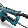 Novus Elektrotacker J-120, blau/schwarz, mit Magazin für Klammern und Nägel. Ideal für Heimwerker.