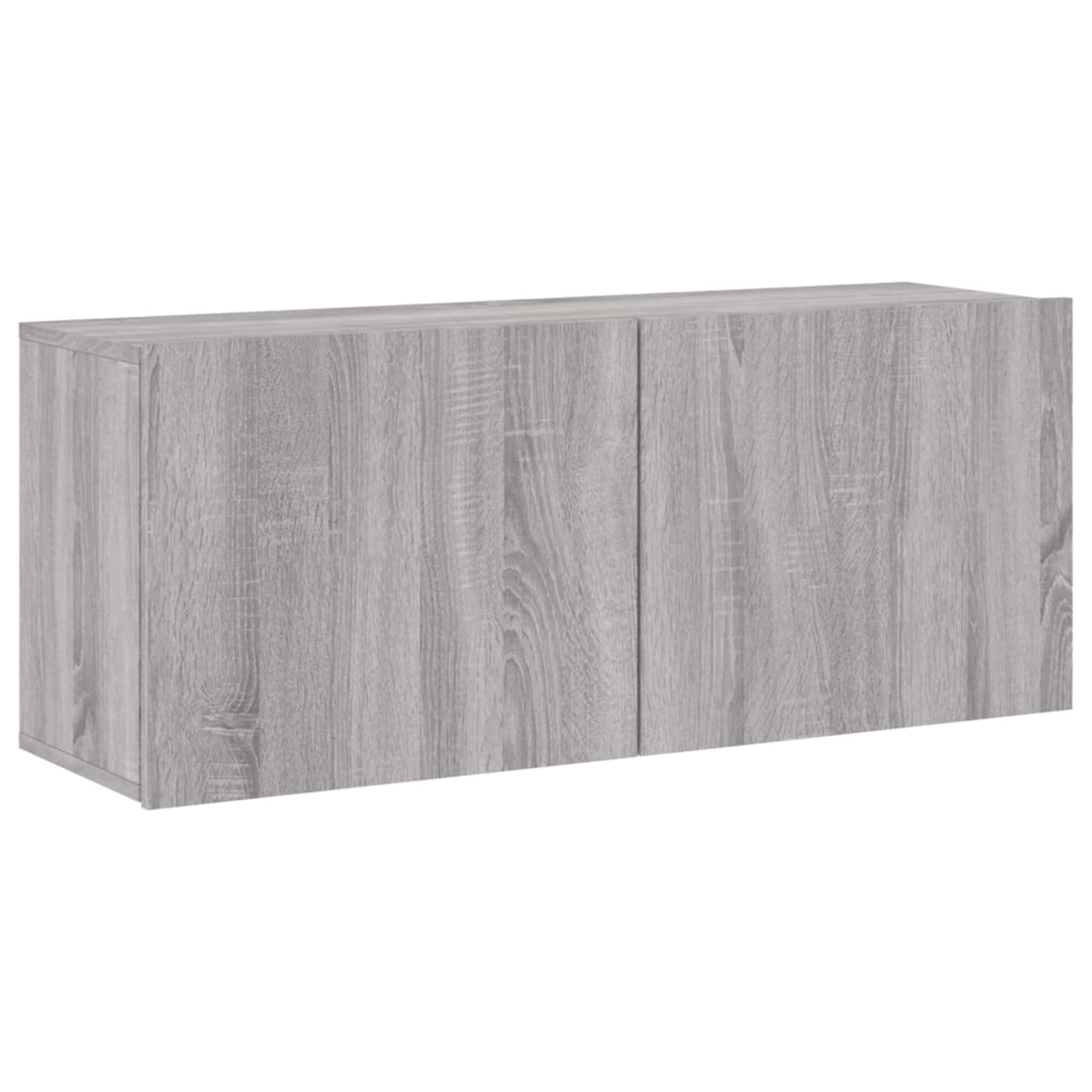 vidaXL TV-Wandschrank Grau Sonoma 100x30x41 cm 836971 günstig online kaufen