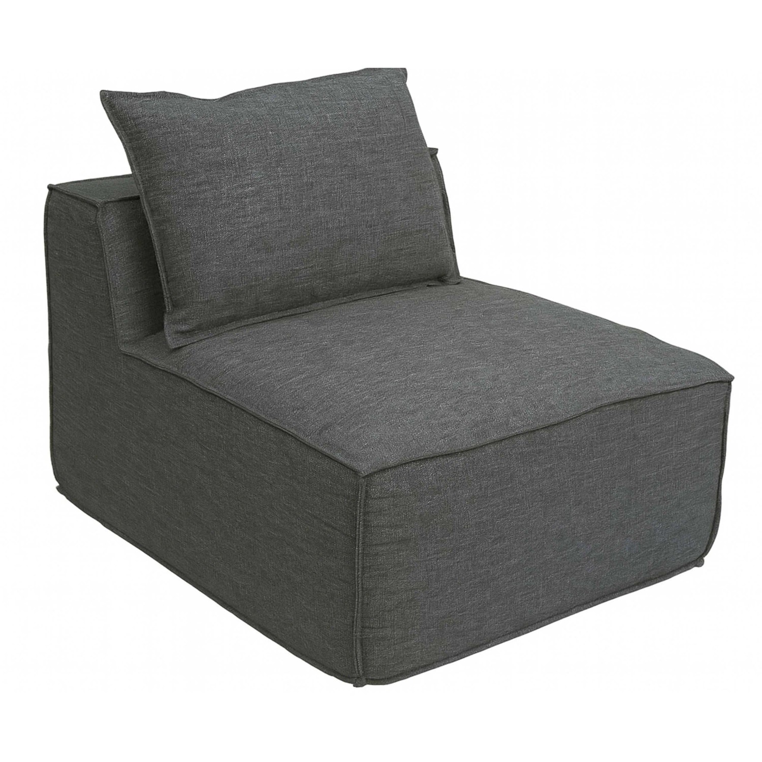 MCW Sessel/Zubehör Für Sofa O54 Mittelteil Dunkelgrau