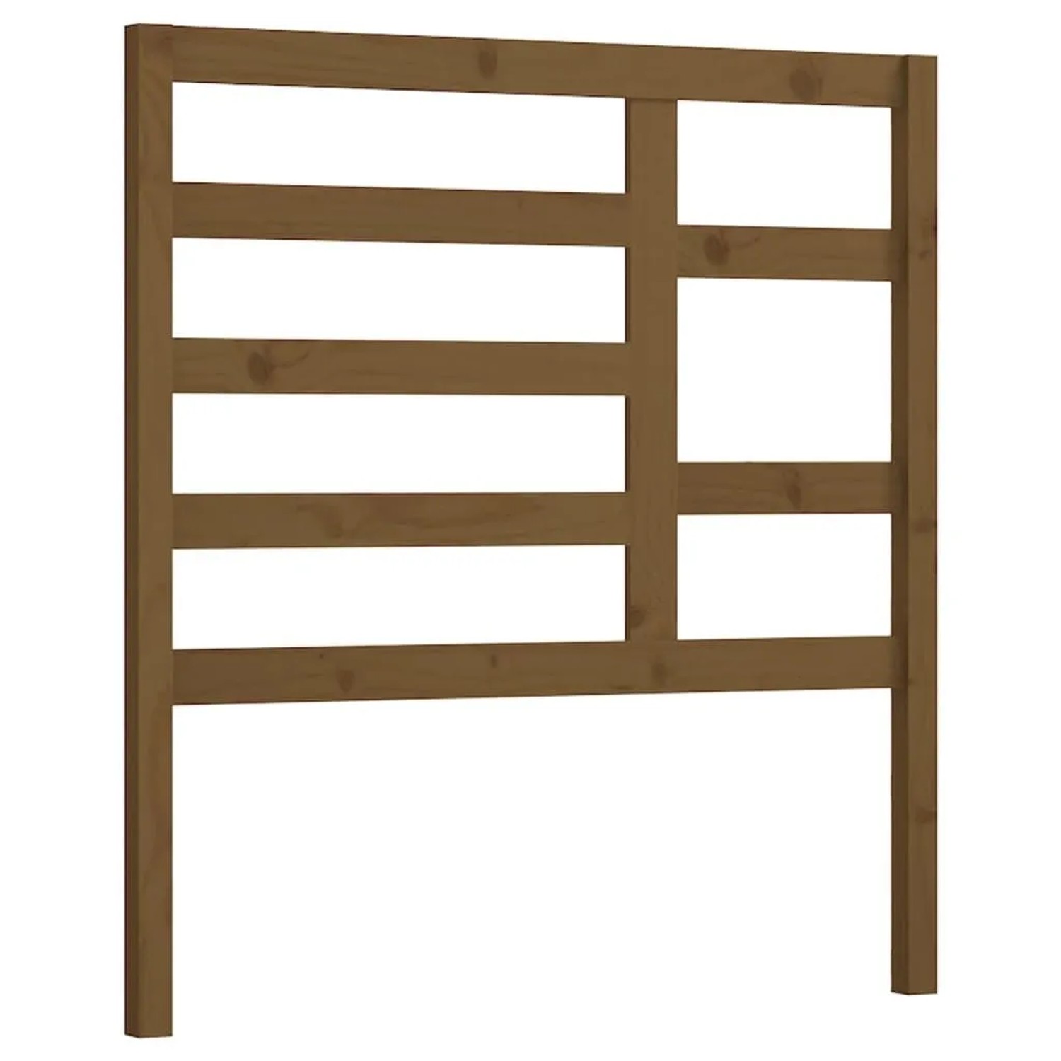 vidaXL Bett-Kopfteil Honigbraun 96x4x104 cm Massivholz Kiefer 818123 günstig online kaufen