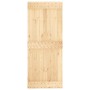 vidaXL Tür NARVIK Natur 85 x 210 cm Massivkiefer 42047084_5