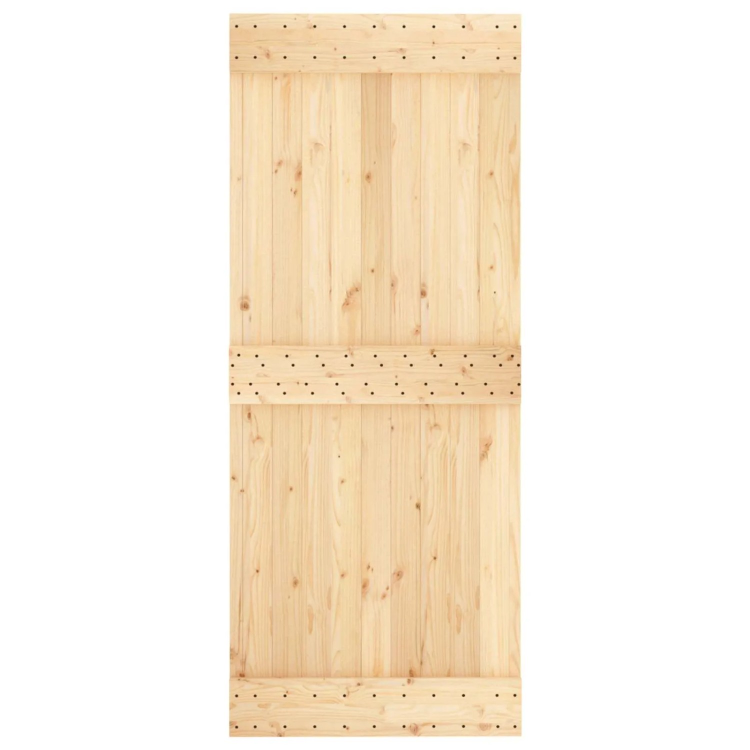 vidaXL Tür NARVIK Natur 85 x 210 cm Massivkiefer 42047084_5