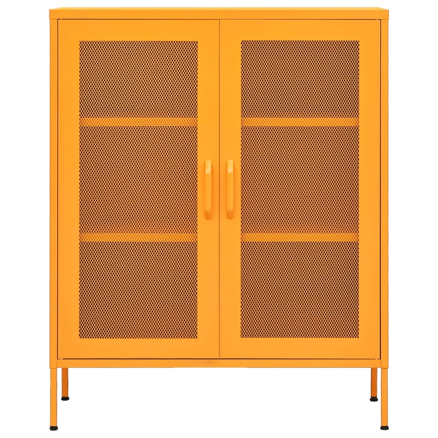 Lagerschrank Senfgelb 80x35x101,5 Cm Stahl günstig online kaufen