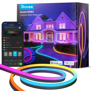 Govee Neon-Strip H61A8 RGBIC Outdoor 10 m Weiß