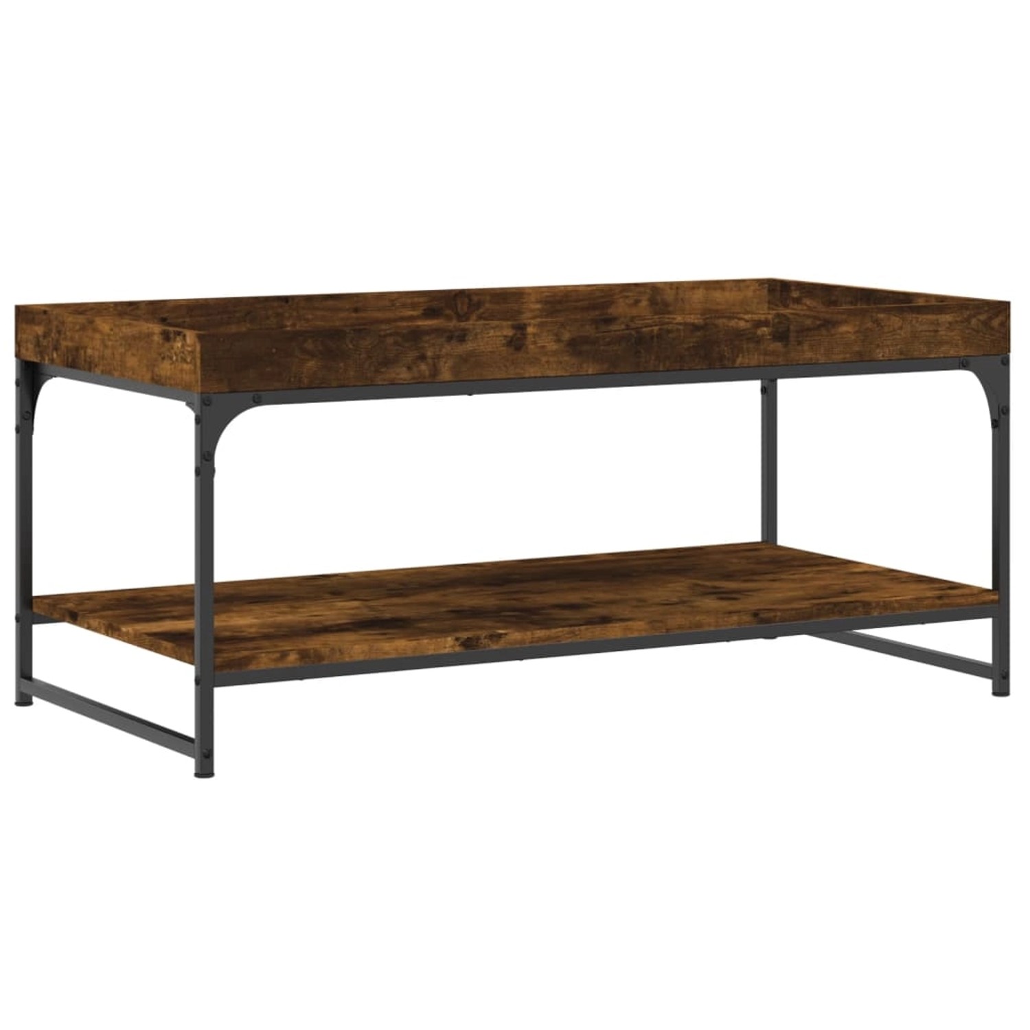 vidaXL Couchtisch Räuchereiche 100x49x45 cm Holzwerkstoff 832805 günstig online kaufen