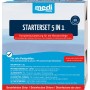 mediPOOL Chlor Starterset zur Poolpflege: Komplettpaket mit Chlor, pH-Minus, Algen- und Flockungsmittel sowie Teststreifen.