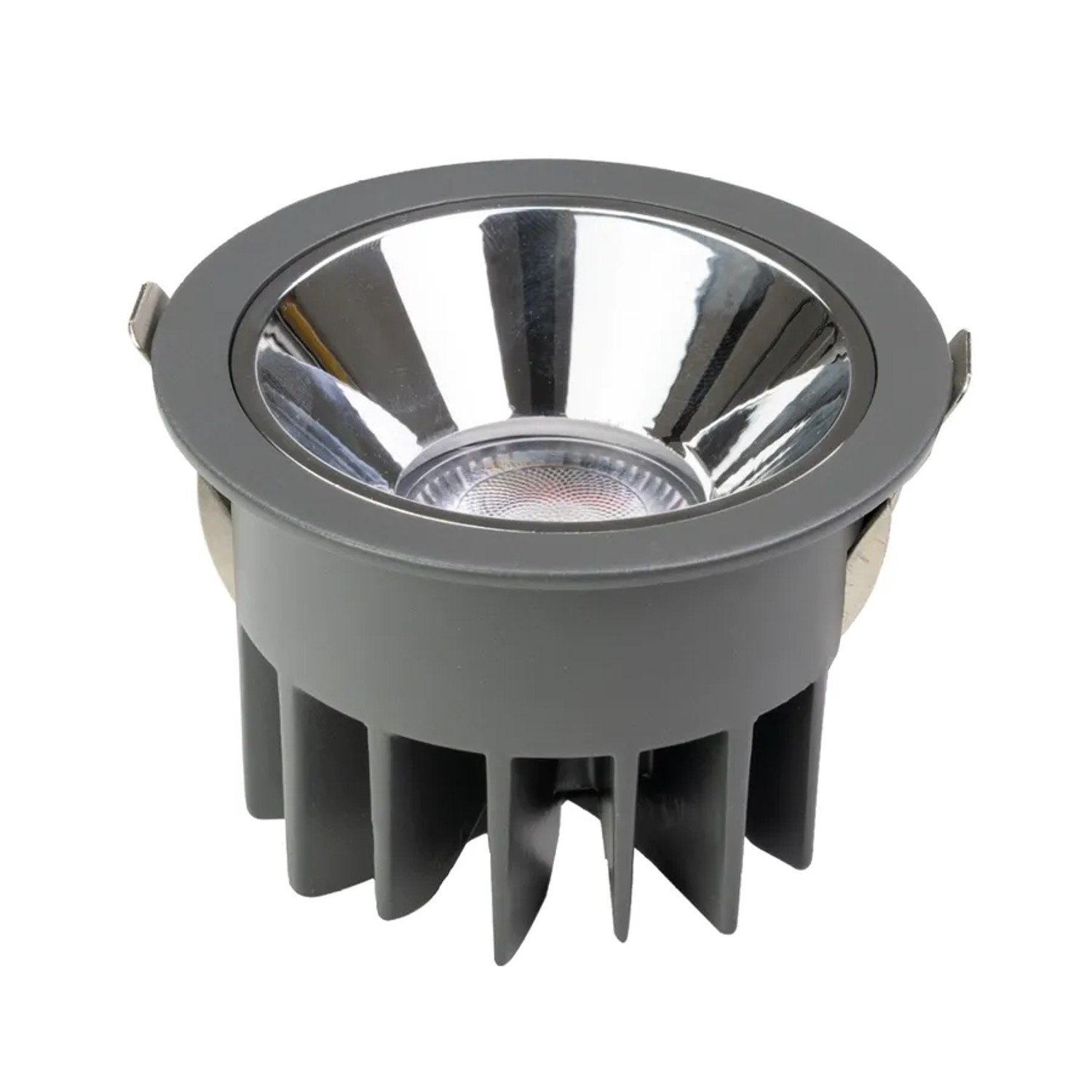 ENOVALITE LED Einbaustrahler 18W CCT 2700- 6500K Warm- Kaltweiß Deckeneinbauleuchte Grau IP65 Wassergeschützt CRI90