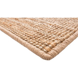 Fußmatte Jute Natural, 40x60 cm, Detailaufnahme der natürlichen Textur und des robusten Materials.