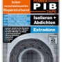 Boldt Reparaturband TurboPib 3m, selbstverschweißend, zur Abdichtung und Isolation. Vielseitig einsetzbar.