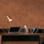 Erismann Vliestapete Elle Decoration 4 Shiny Concrete Terracotta im Arbeitszimmer.