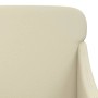 vidaXL Sitzbank Creme 110x76x80 cm Kunstleder 351431_6