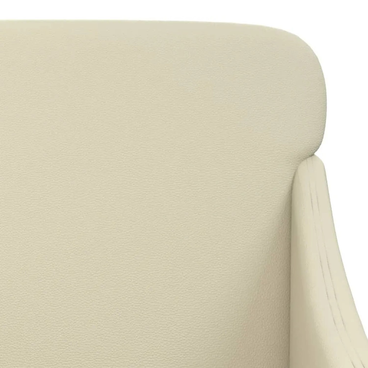 vidaXL Sitzbank Creme 110x76x80 cm Kunstleder 351431_6