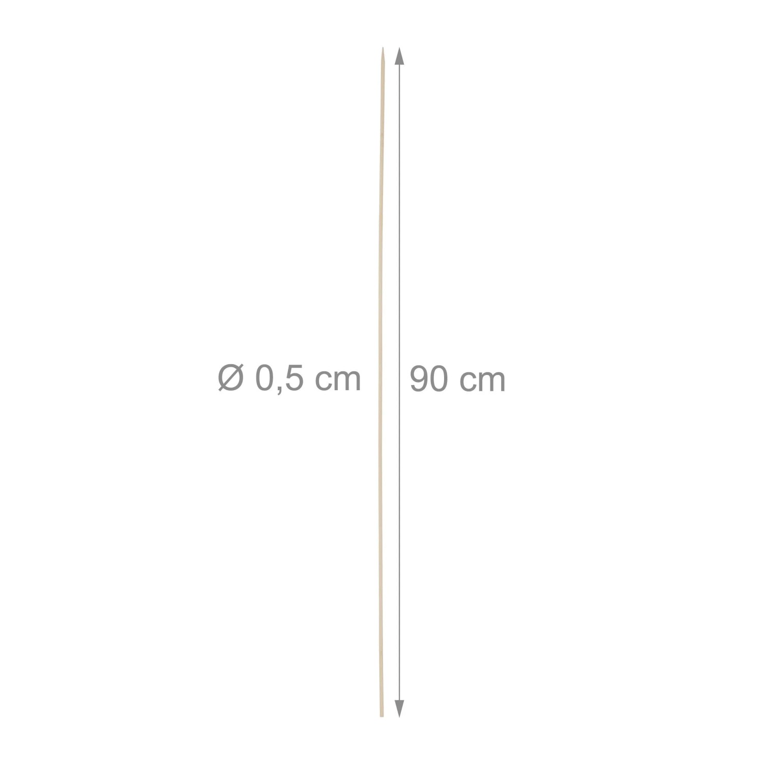 Relaxdays Grillspieße Bambus Extra Lang Splitterfrei 100er Set 90 cm ø 6 mm_4