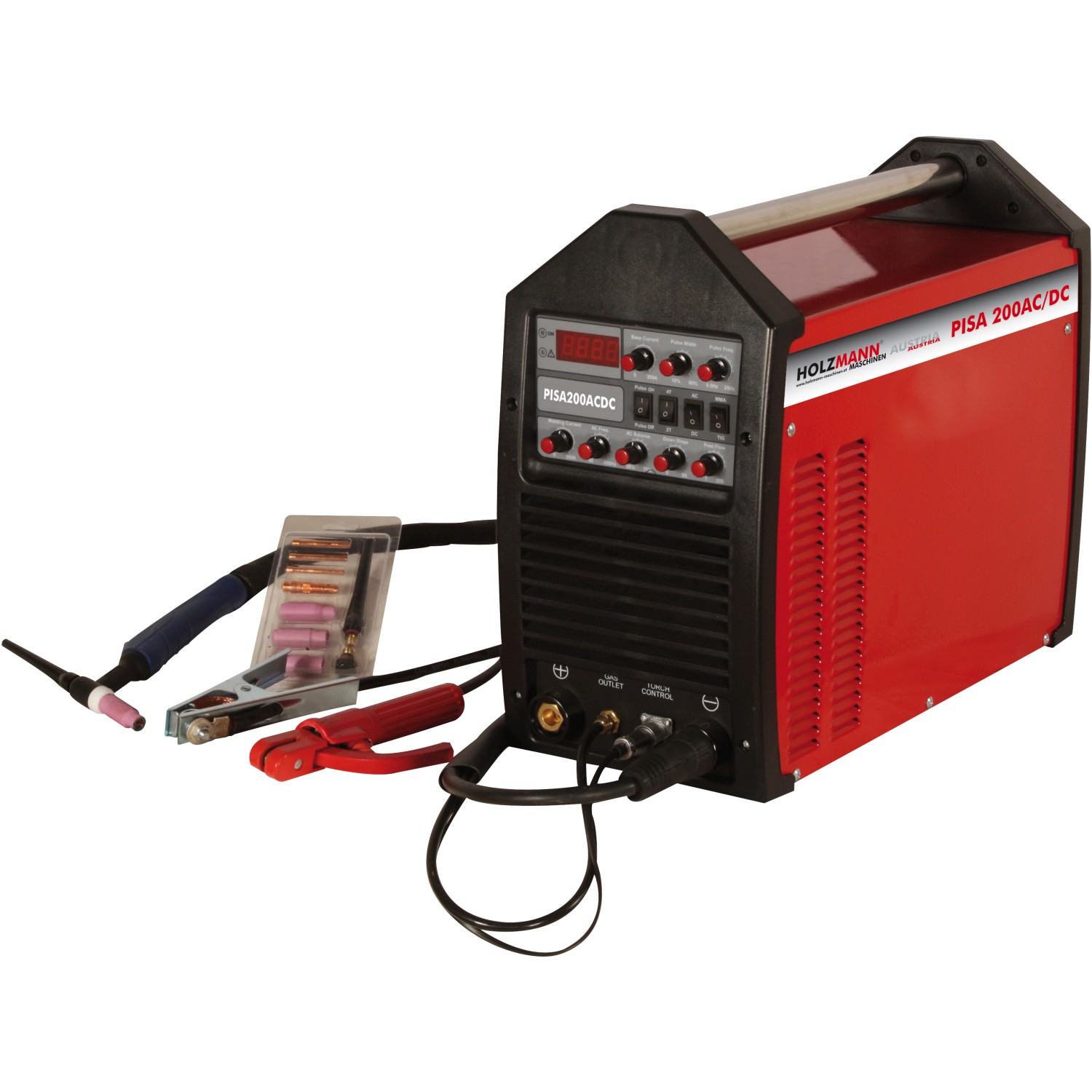 Holzmann WIG/TIG Puls Inverter Schweißanlage PISA200ACDC