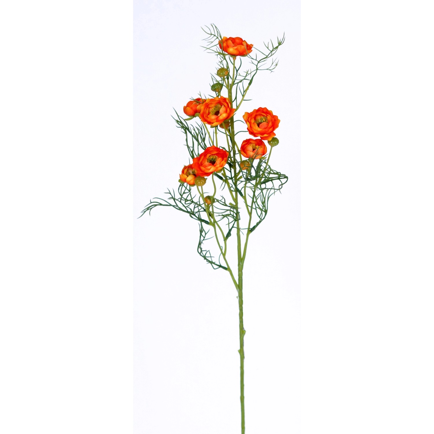 Kunstblume Ranunkel Orange 74 cm günstig online kaufen