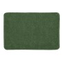 Rechteckiger, grüner Kleine Wolke Badteppich Ricco, 50x60 cm. Flauschiger Badvorleger in Waldgrün.