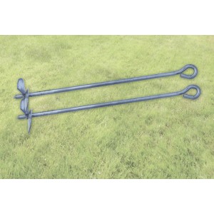 Weka Sicherheitsanker 4er Set für Gartenspielgeräte zur Erhöhung der Standfestigkeit.