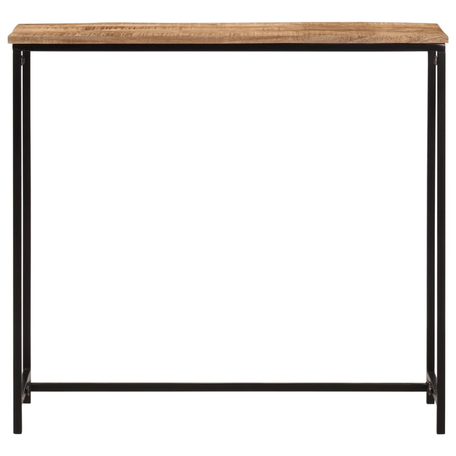 vidaXL Konsolentisch 80x30x74 cm Massivholz Mango und Eisen günstig online kaufen