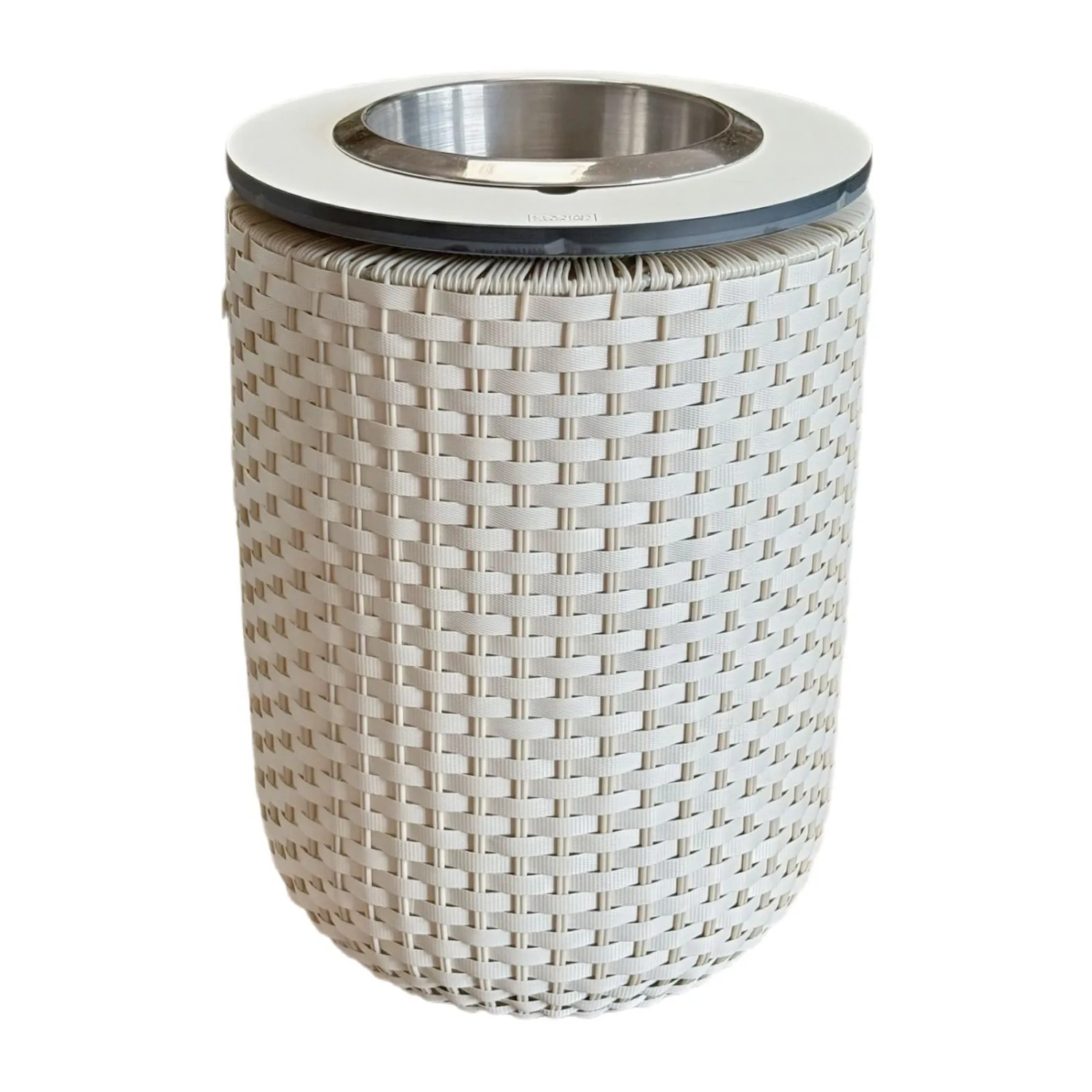 COOTAB Cooler Table London 4-in-1 Loungetisch mit Edelstahl-Kühler Champagner