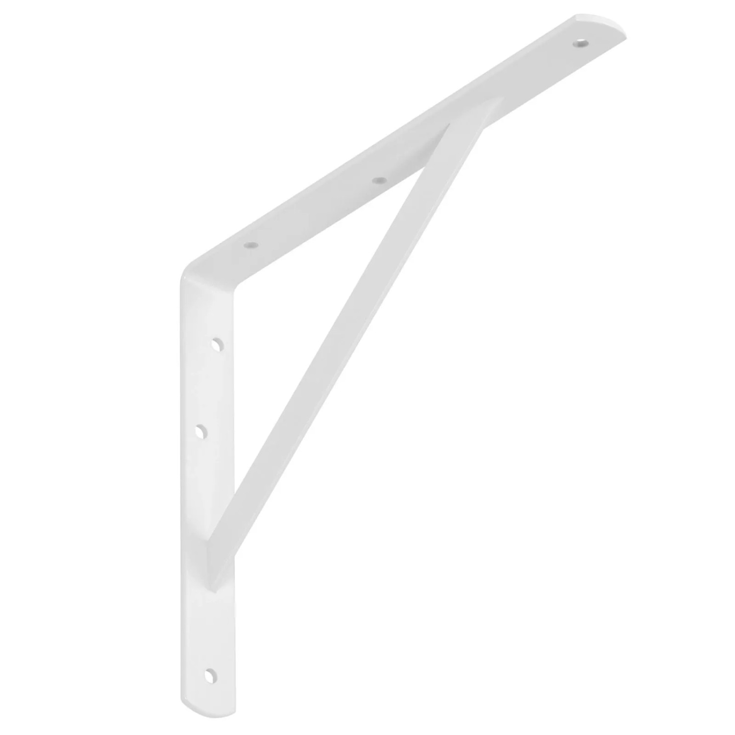 SOTECH Regalkonsole 300 x 225 x 30 mm 100 Kg Tragkraft Weiß Pulverbeschichtet