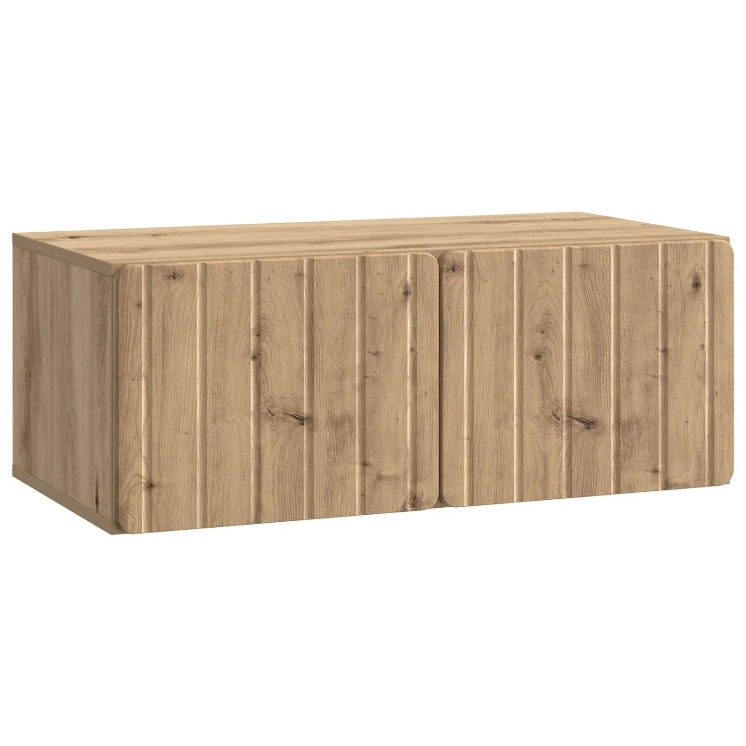 vidaXL Wandmontierter TV-Schrank Artisan-Eiche 78,5 x 41 x 30 cm 898354