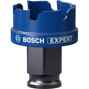 Bosch Expert Lochsäge Carbide Sheet Metall Ø 30mm, blau, für Blechbearbeitung.
