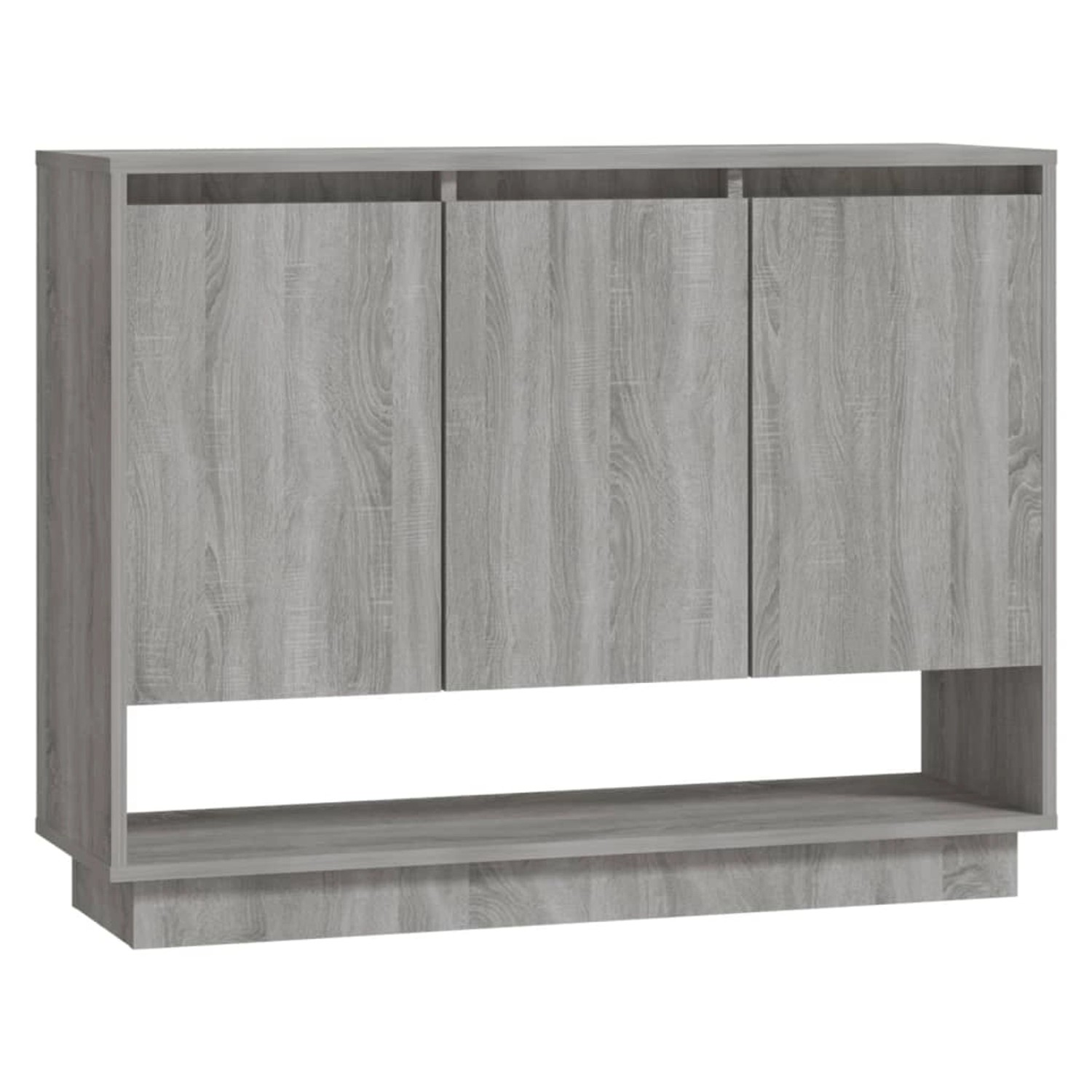 vidaXL Sideboard Grau Sonoma 97x31x75 cm Holzwerkstoff 812988