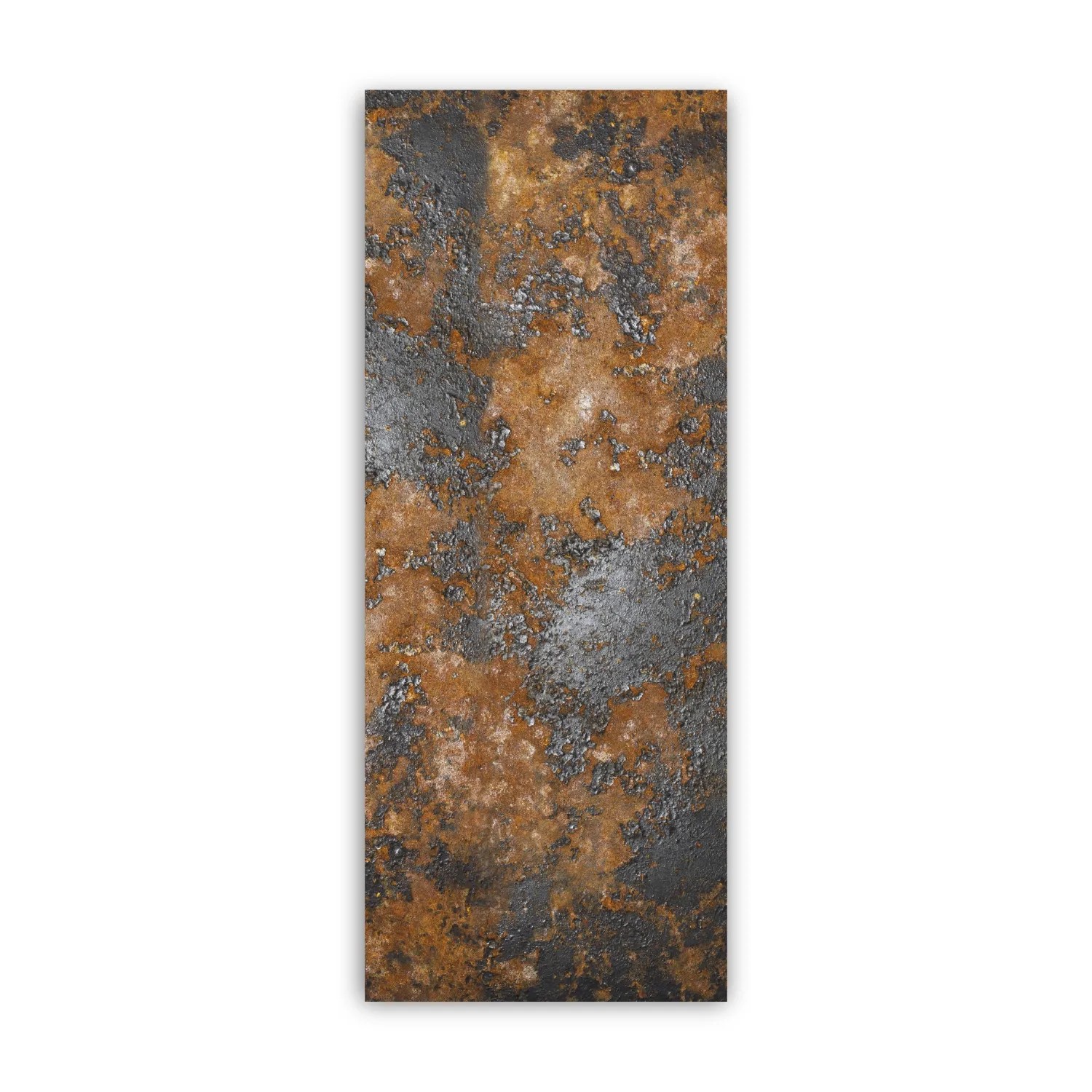 Walllux Duschrückwand Industrial Rust Alu-Verbund 3 mm 100 x 255 cm