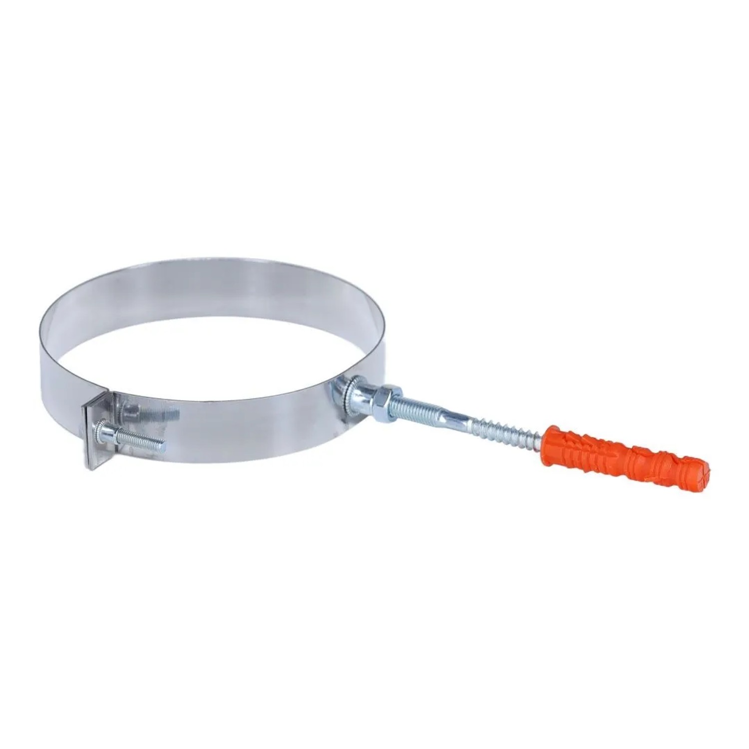 Subtiel Ø 125 mm Lüftungsrohr-Wandhalterung Mit Stockschraube Edelstahl